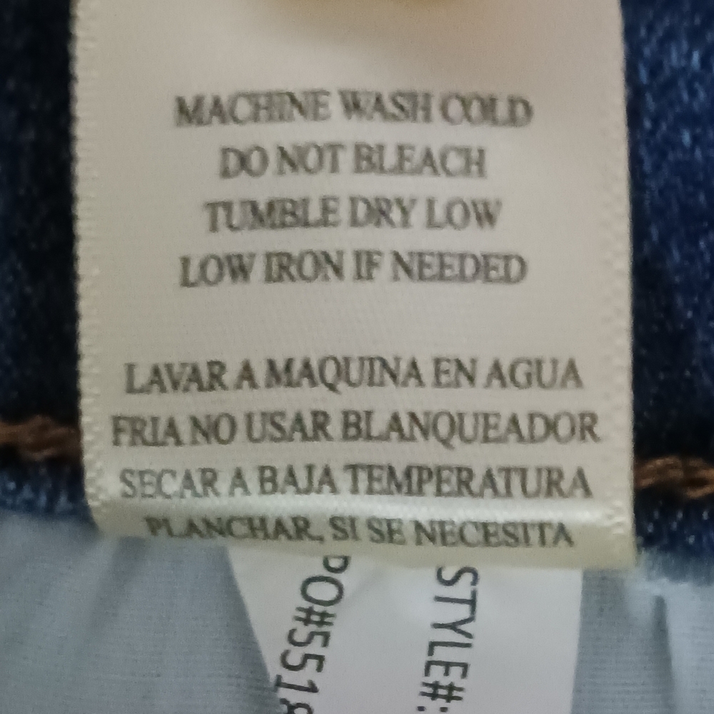 Altar'd State Denim Jeans Stretch Straight Leg Size 28 - Picture 10 of 11